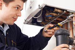 only use certified Huntshaw heating engineers for repair work